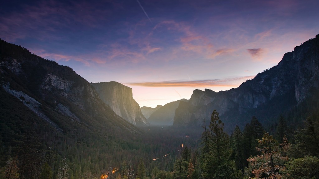 Kuinka Yosemiten laakso muodostui